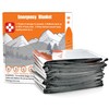 ANLOKE Emergency Blankets (10 Pack) - Plus Size Space Essential