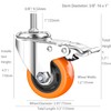Stem Casters Heavy Duty Casters Swivel Threaded Stem Caster Wheels