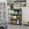 4 Lays Heavy Duty Shop Shelves and Storage Racks Iron