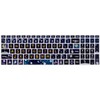 WSLUCKO Silicone Keyboard Cover for 15.6 HP Laptop 15-fc 15-fd