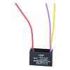 Star Capacitor Doble 2uf-5uf Para Ventilador De Techo.