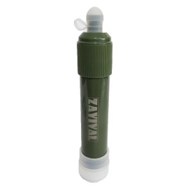 Survival Drinking Straw Personal Water Filter Straw & Water Bottle - Survival Gear for Camping, Hiking, Travel & Outdoor Adventures - Removes Bacteria & Chemicals with Advanced Water Filtration System