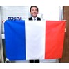 フランス国旗NO2 トリコロール [90×135ｃｍ 高級テトロン製]日本製