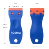 FOSHIO Plastic Razor Blade Scraper Include 2PCS Scraper Tool and