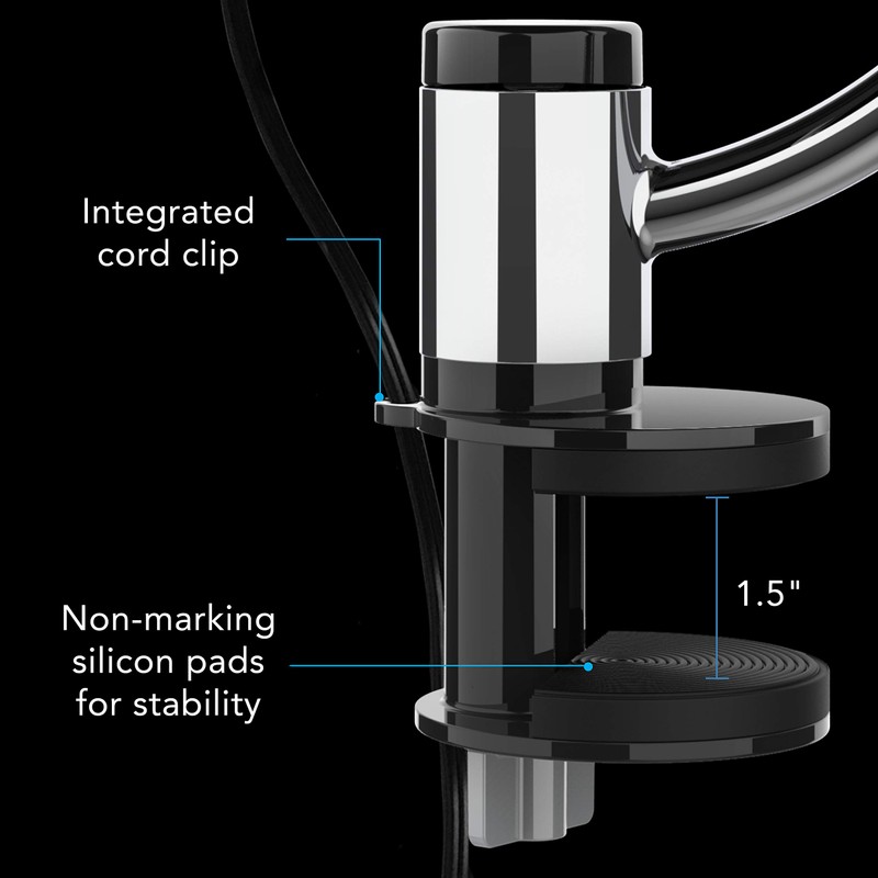 Vornado Pivot3 Clip Personal Air Circulator Fan with Multi-Surface Clip,