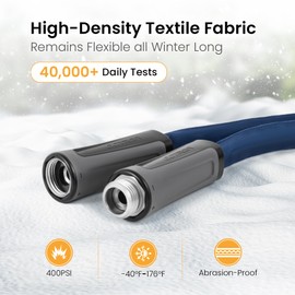 Gotron 5ft Stainless Steel and 50ft Non-Expanding Hose