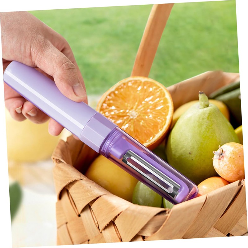 iplusmile Double End Fruit Peeler Cutter Portable Vegetable Peeler for