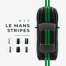 VViViD Vinyl Tape Pinstripe Green Reflective Gloss Adhesive Automotive Film (4" x 20ft)