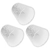 3Pcs Small Lamp Shades E14 Bright Surface Thin Lightweight High
