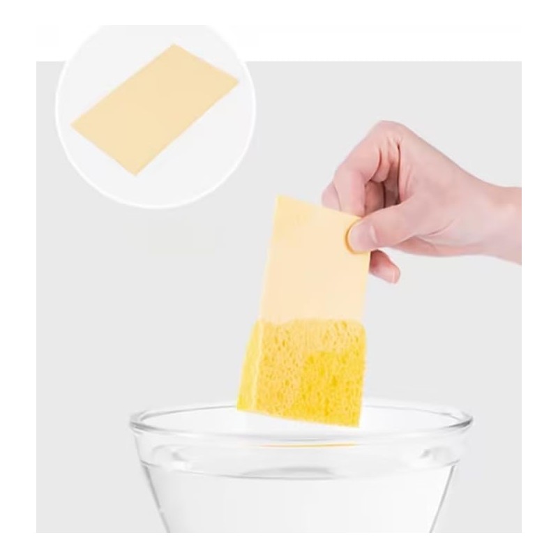 15 Pack Compostable Pop Up Eco Sponges, Multicolour, Non-Scratch, Household,
