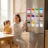 Magnetic Colour Sorting Toys - 12 Pcs Fridge Magnets for