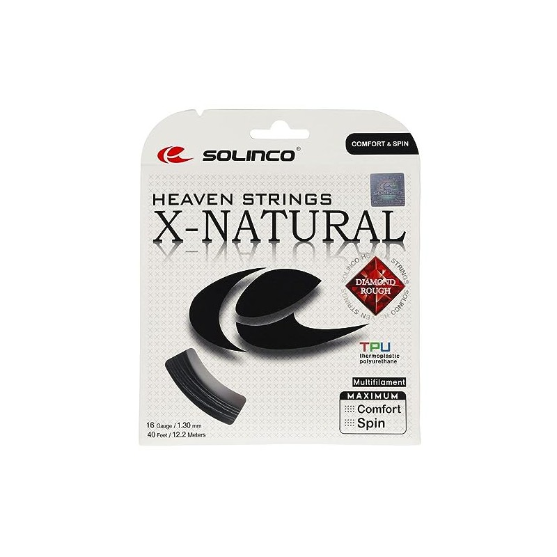 Solinco X-Off-Whiteal 12,2M Black String Set - 1,3 mm