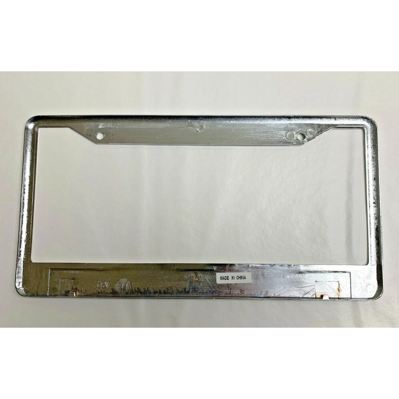 Kubota License Plate Holder Frame Metal Surface - Full Size