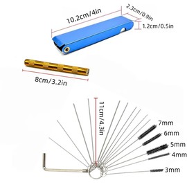 2-Pack Carburetor Cleaning Kit, Premium Torch Tip Cleaner for Carburetors, Jets, Small Engines, Lawn Equipment, Airbrushes, and Welding Tools