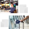 XUTONG 12 Pcs Clear Passport Cover,Australia Waterproof Transparent Protector Travel