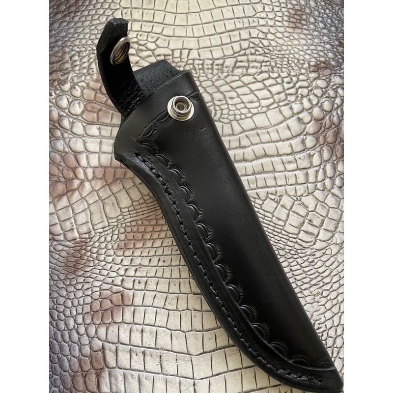Custom Leather Right Hand Knife Sheath Fits Buck 105 or