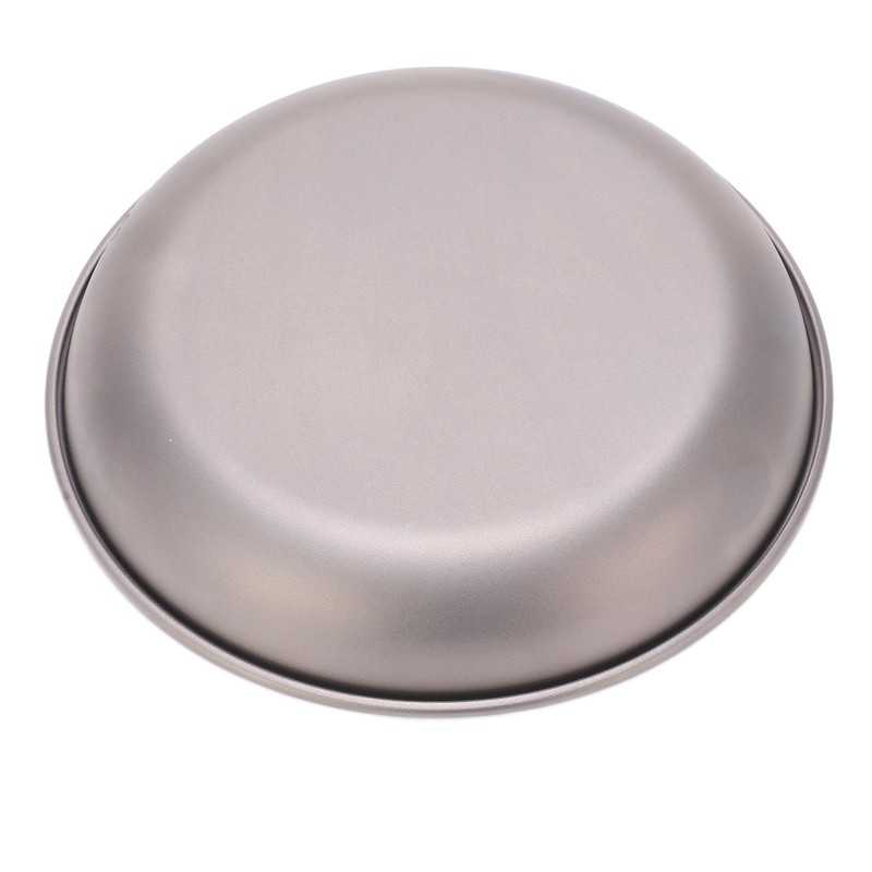 Pure Titanium Saucer Dishes Outdoor Tableware Camping Hiking Plates Cutlery