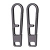 Heavy Duty Titanium Zipper Pull Replacement Set, Durable Zipper Handle