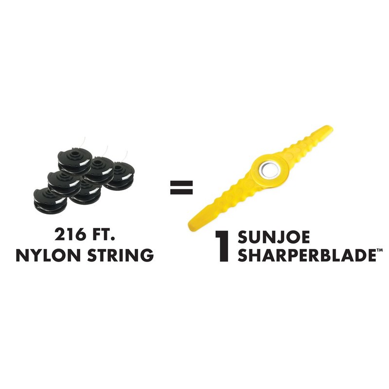 Sun Joe SB10-BLD-3PK Replacement Blades, Yellow