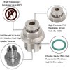 YSIL M14.1-1.5 x 15mm Oil Drain Plug Oversize Piggyback Stainless