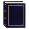 Pioneer Photo Albums A4-100 Navy Blue Photo Album, 100 Pockets