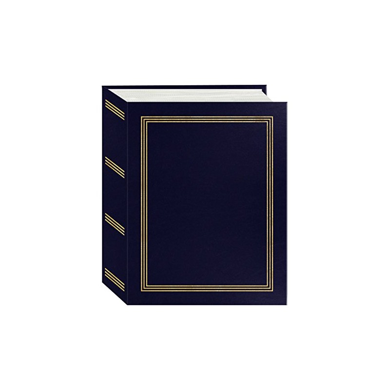 Pioneer Photo Albums A4-100 Navy Blue Photo Album, 100 Pockets