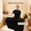 Givanlee Lash Bed Topper,Ergonomic Massage Table Pad,Foldable,23.6"W *70"L