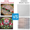 Raixleb Latch Hook Kits Rug Pattern Printed 20" X 20"