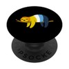 Aroace Sloth Aroace Pride PopSockets Swappable PopGrip