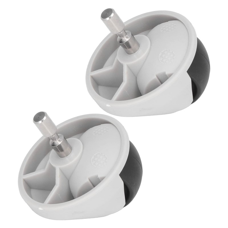 Fdit Pack of 2 Robot Sweeper, Universal Castor Front Wheel