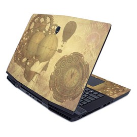 MightySkins Skin for Alienware M17 (2019) - Steam Punk Paper | Protective, Durable, and Unique Vinyl Decal wrap Cover | Easy to Apply, Remove, and Change Styles | Made in The USA