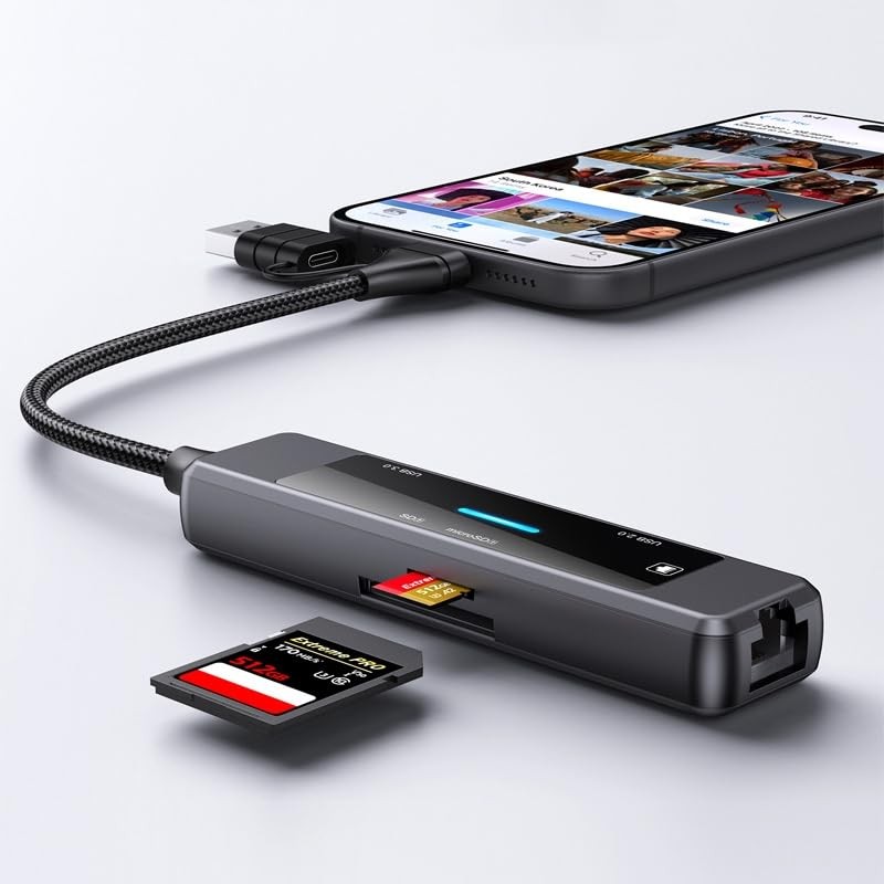 USB C Hub HDMI 4K 60Hz, 5 in 1 Dock