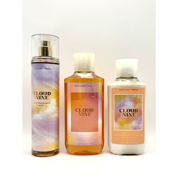 Bath and Body Work Cloud Nine Gift Set, Fine Fragrance