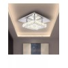 Crystal Light Modern Crystal Chandelier 7.9 Inches Led Ceiling Light