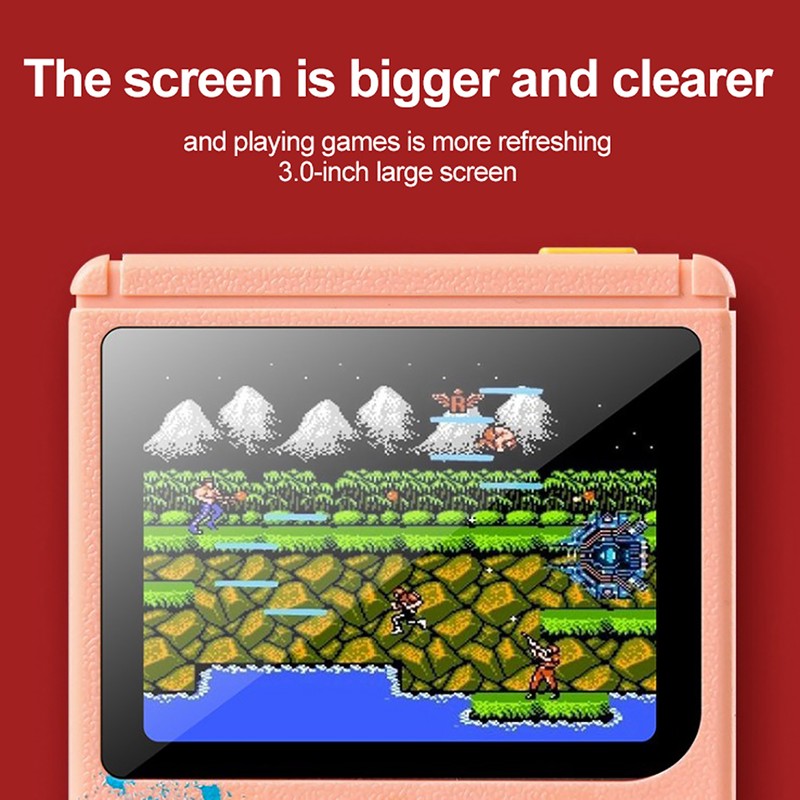 Handheld Game Console 500 Free Classical Games Support for Connecting