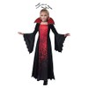 Girl’s Midnight Flight Vampire Costume, XL