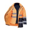 SMASYS Safety High Visibility Oxford 6 in 1 Reflective Jacket