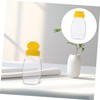 FUNOMOCYA Honey Decanter Beehive Style Refillable Honey Bottle for Sugar
