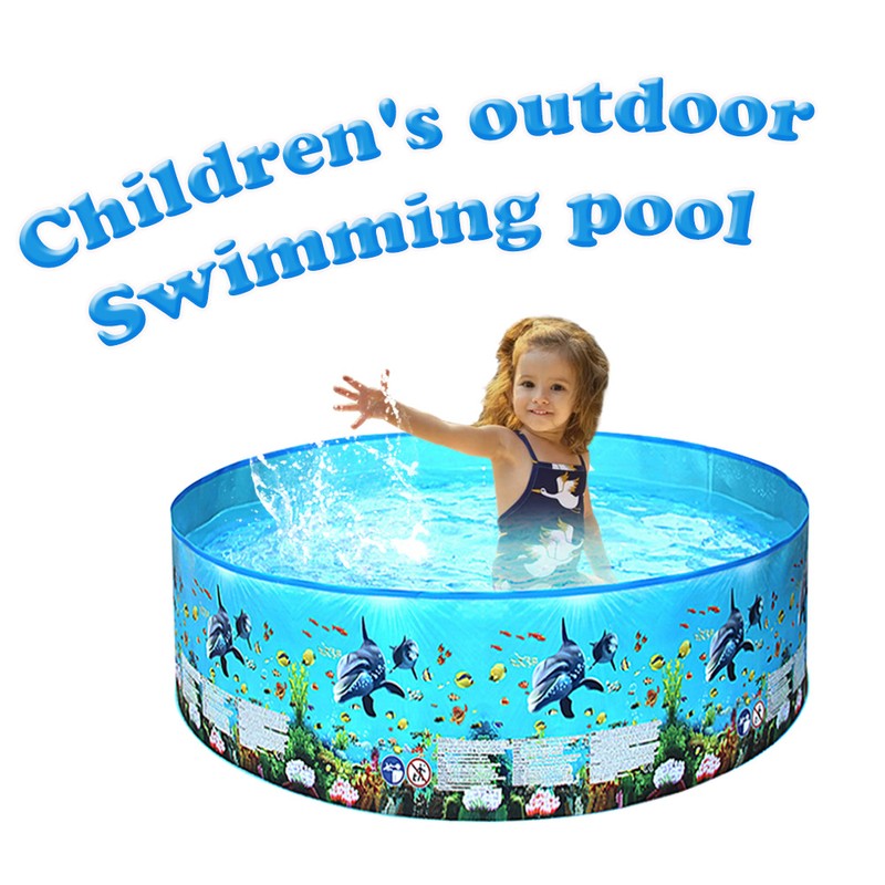 122 * 25cm/ 48 * 9.8in Outdoor Children Swimming Pool