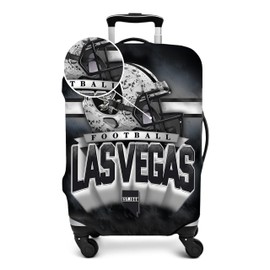 Tvndfhe Las Vegas City Luggage Cover, Football Team Suitcase Cover for Luggage Protector Cover for Travel Business Vacation Fits 25-28 Inch Luggage