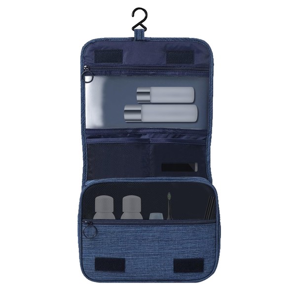 MultiValue Toiletry Bag, Hanging Wet Dry Travel Bag with Carry