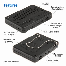 COSVOX Cosplay Sound Glove Wireless Bluetooth Sound Effects Module. Bring Cosplay props to life and interact with voice lines, sound effects & music. Download MP3 audio or use the Voice Changer. 16MB