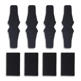 NIIIYTYB 4 Set Arrow Rest Felt Arrow Drop Away Tape Quality Design for Compound Bows, Recurve Bows Archery Grip Sight Felt Pad Anti-Slip Sticker for HDX Arrow Rest