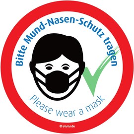 immi Clean Toilet / Toilet Sticker Hygiene 95 mm Diameter