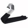 HUJI Heavy Duty Open Ended Easy Slide Chrome Trouser Hangers