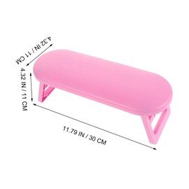 FRCOLOR Nail Arm Rest Cushion Portable Hand Support for Manicure Table Lightweight Nail Technician Tool for Professional Home Use