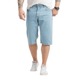 Rock Creek M82 Men's Stretch Denim Shorts, Light Blue-rc2425