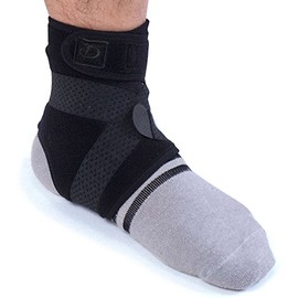 (Fighting Necklace) Phiten Large Size Ankle Support (Pack of 1) - blk