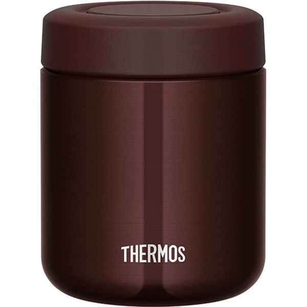 Thermos Vacuum Insulated Soup Jar, 10.1 fl oz (300 ml), Brown, JBR-300 BW