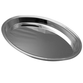 SILBERKANNE Venice Oval Bowl Tray 26 x 36 cm Premium Silver Plated in Top Workmanship